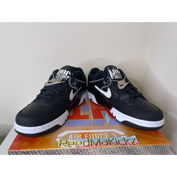 Nike Air Force 3 Low SP Nigo Black Grey Mens Sizes HF7630 001 - Picture 4 of 7